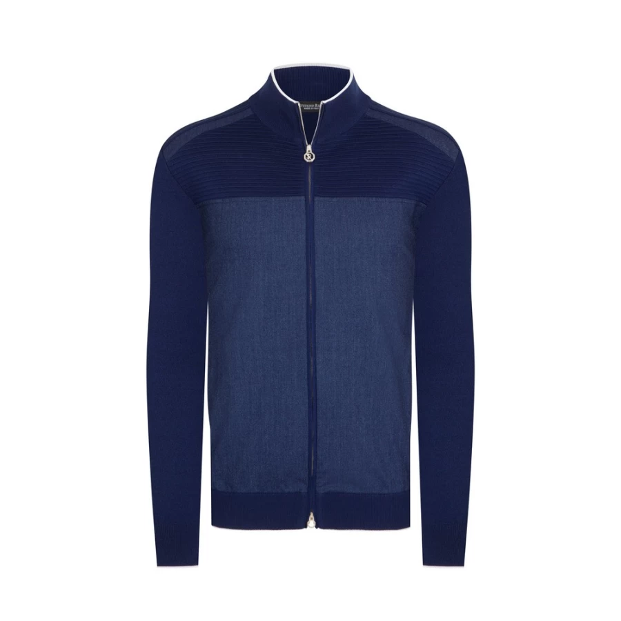 "Stefano Ricci Men's Premium Zip-Up Jogging Suit Blouson Track Jacket"