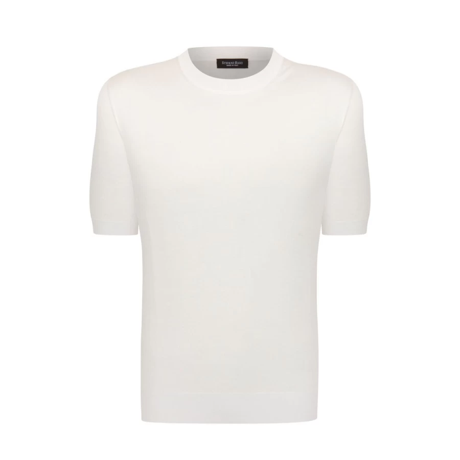 Stefano Ricci Men's Luxury Crewneck Sweater - Premium Cotton Knitwear for Men