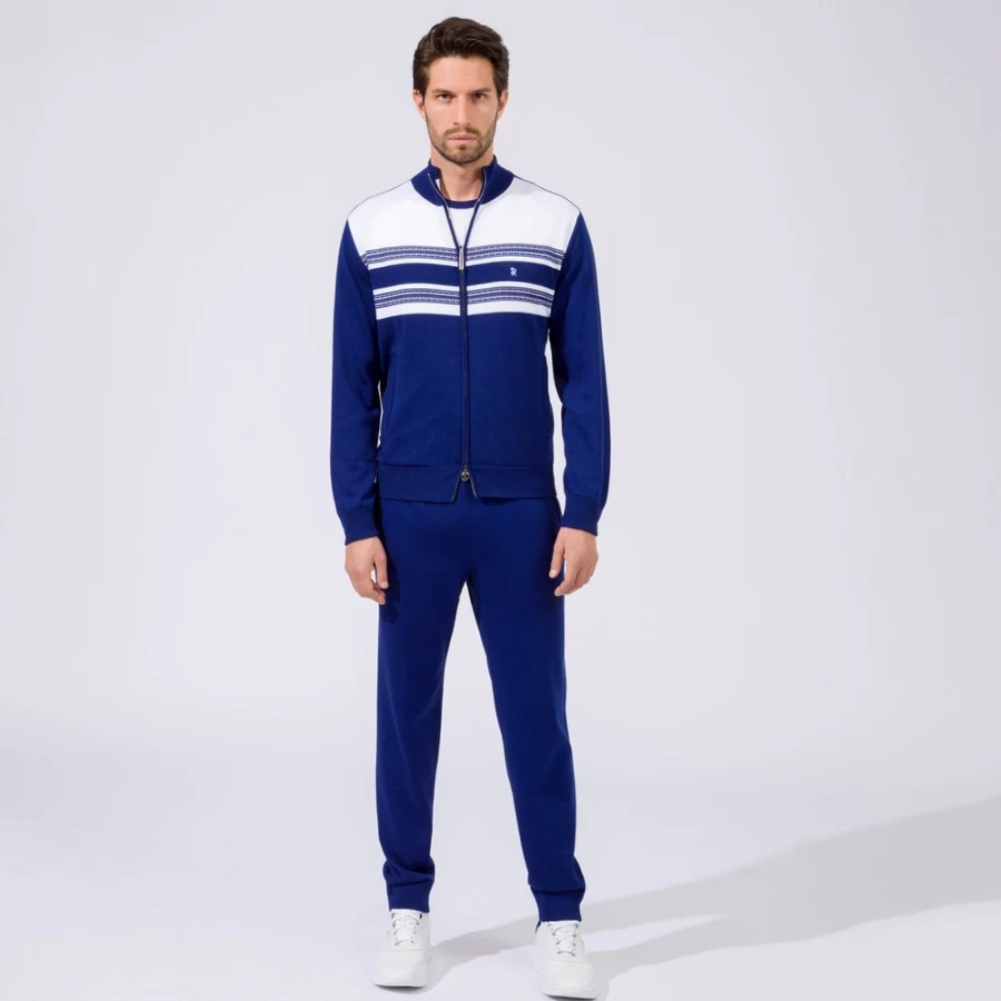 "Stefano Ricci Men's Zip Blouson Jacket – Premium Luxury Outerwear"