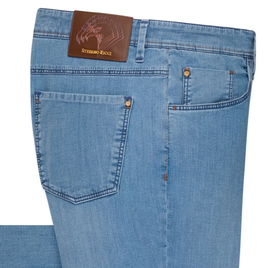 "Stefano Ricci Men's Premium Luxury Jeans for Style & Comfort"