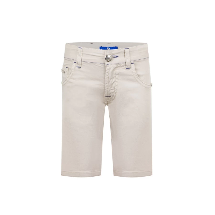 Stefano Ricci Junior M038 Light Blue Distressed Slim Fit Jeans for Teens