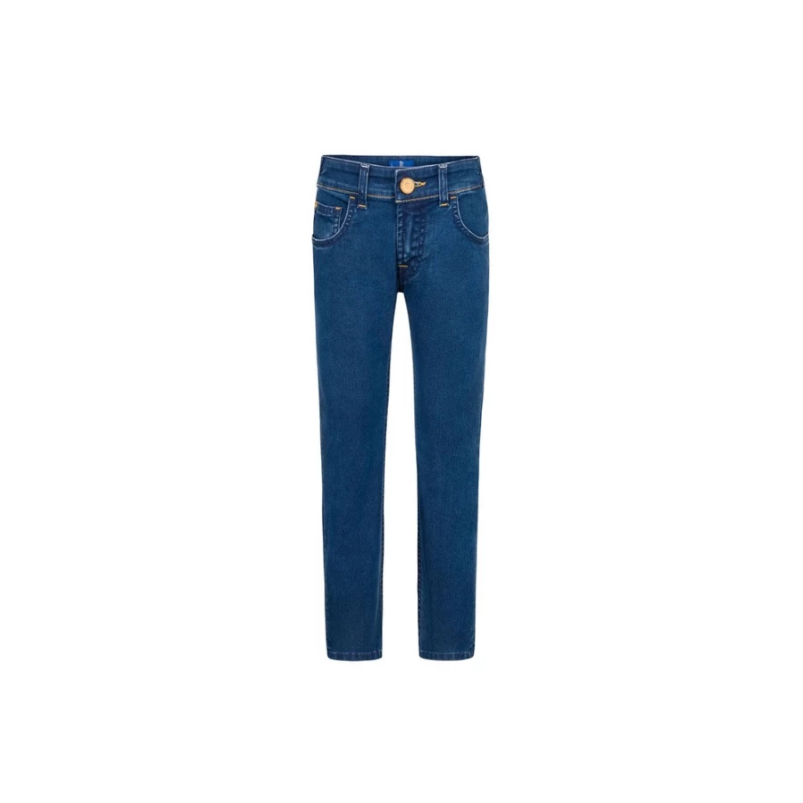 Stefano Ricci Junior Boys' Premium Denim Jeans for Kids - Stylish & Comfortable
