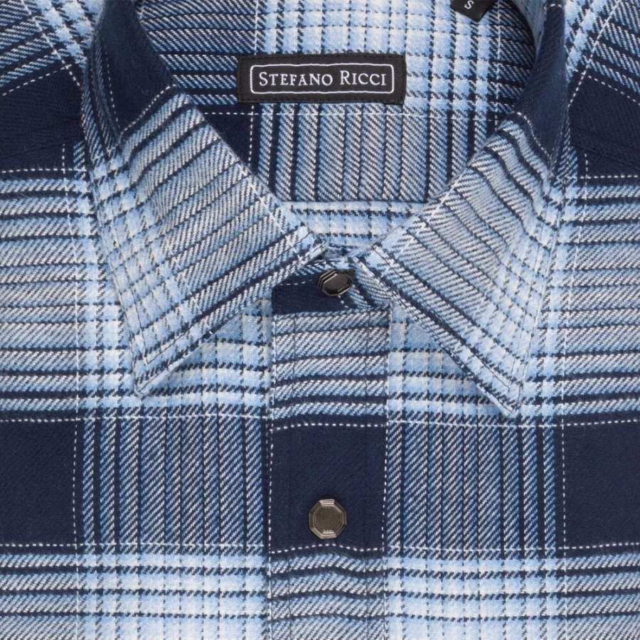Stefano Ricci Men's Handmade Rust-Colored Shirt – Premium Luxury Fashion