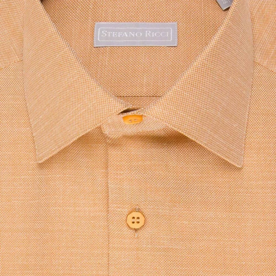 Stefano Ricci Men's Handmade Asti Shirt – Premium Luxury Cotton Dress Shirt