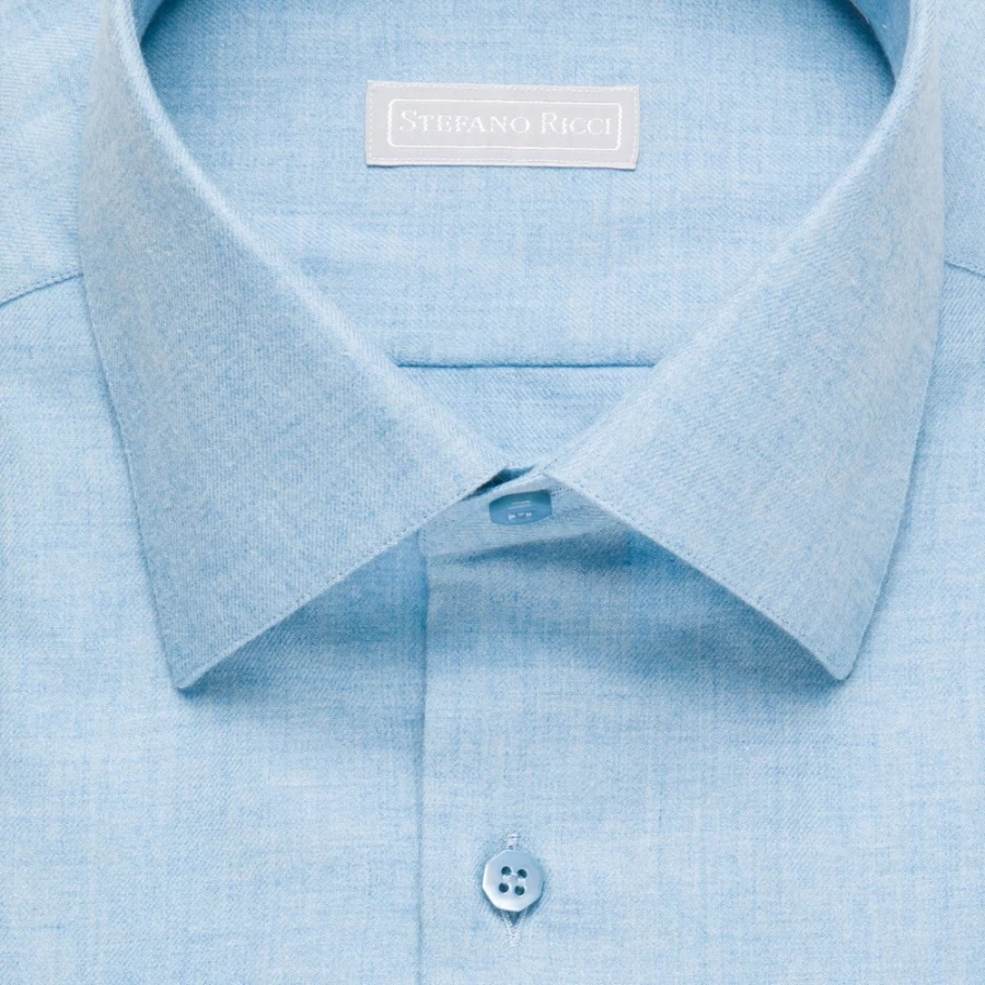 "Stefano Ricci Men's Handmade Alba Shirt – Luxury Italian Craftsmanship"