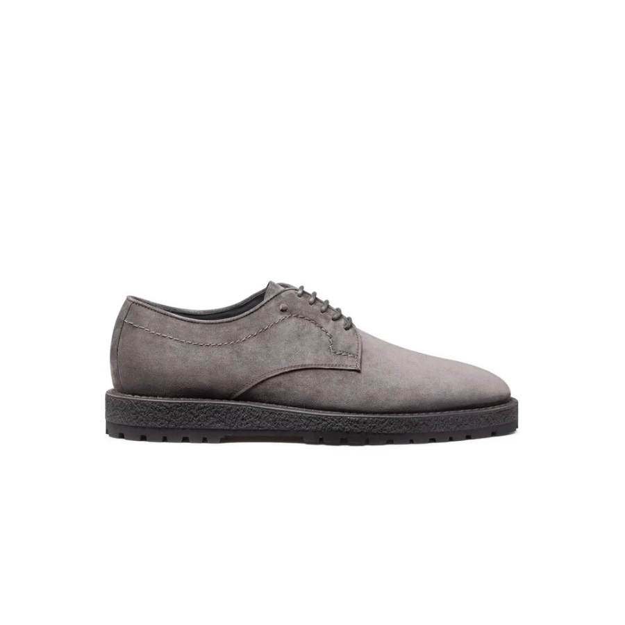 "Stefano Ricci G012 Suede Derby Shoes for Men – Luxurious Brown Leather Loafers"