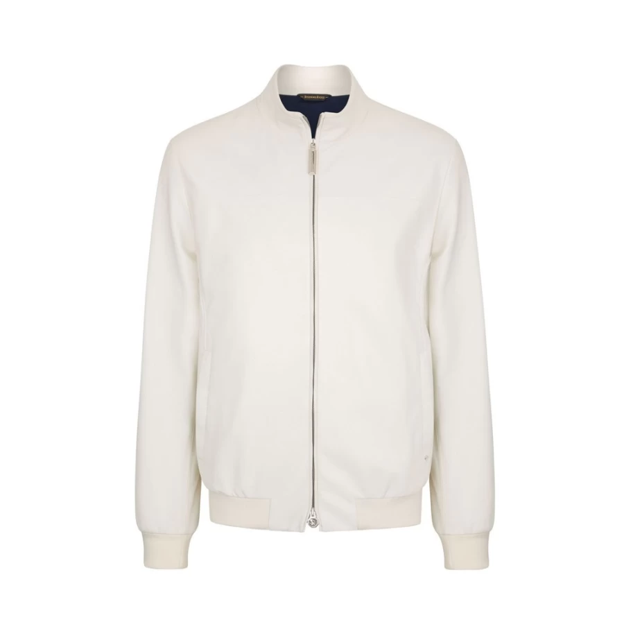 Stefano Ricci Men's W000 Lambskin Leather Blouson Jacket
