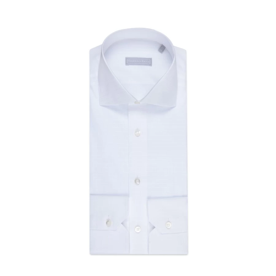 Stefano Ricci Men's Handmade Napoli Shirt – Premium Luxury Italian Dress Shirt