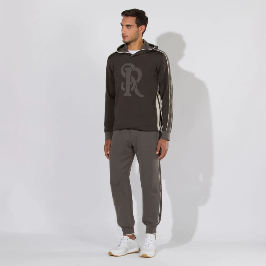 "Stefano Ricci Men's Luxury Jogging Suit Blouson Jacket in F21113_3123 Color"