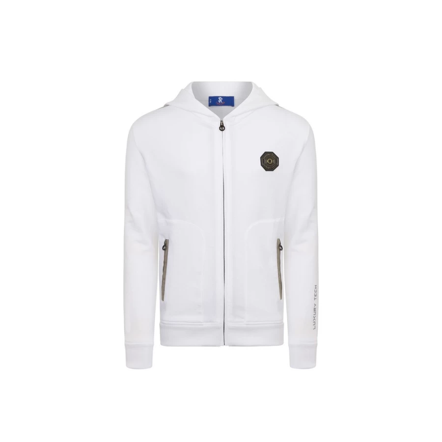 Stefano Ricci Junior Hooded Jogging Sweater for Kids - Premium Cotton Athletic Pullover