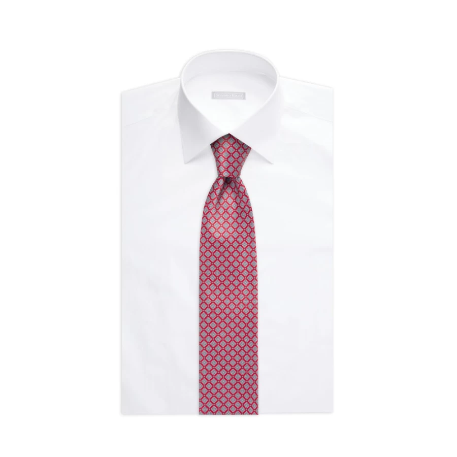 Stefano Ricci Luxury Hand-Printed Silk Tie in Elegant Color 45034_006