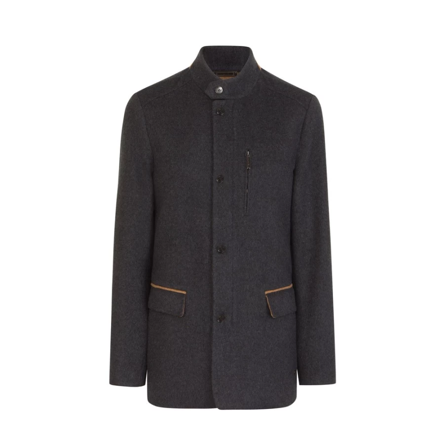 Stefano Ricci Men's Luxury Cashmere Field Jacket – Premium Outerwear for Elegant Style
