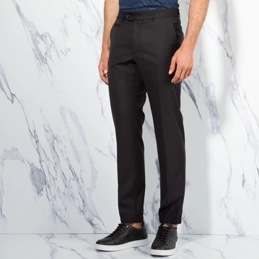 Stefano Ricci Men's Premium Sports Trousers for Active Lifestyle