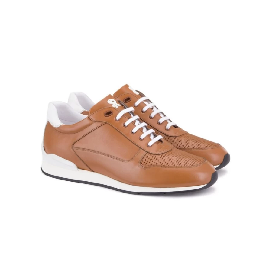 "Stefano Ricci Luxury Calfskin Leather Sneakers for Men – Premium Italian Designer Shoes"