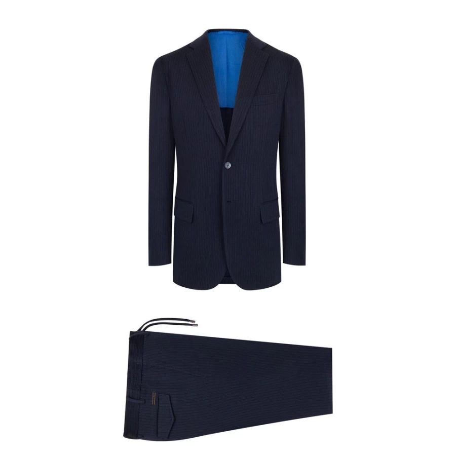 "Stefano Ricci Men's Deconstructed Single Breasted Suit Jacket – Premium Luxury Tailored Blazer"