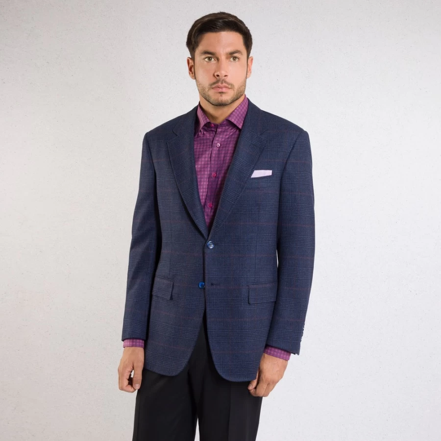 Stefano Ricci Men's Two-Button Fiesole Jacket – Premium Luxury Blazer for Gentlemen