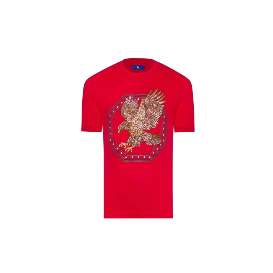 Stefano Ricci Junior Crewneck T-Shirt in Color R013 for Stylish Comfort