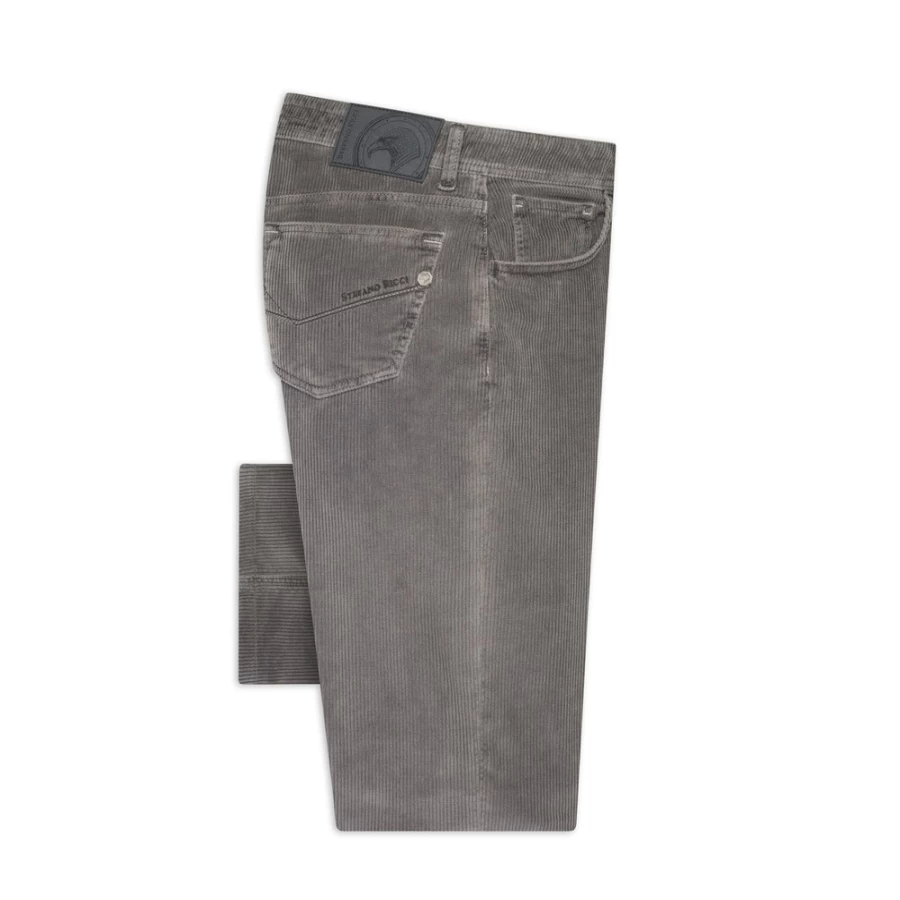 Stefano Ricci Men's Luxury Corduroy Trousers for Premium Comfort & Style