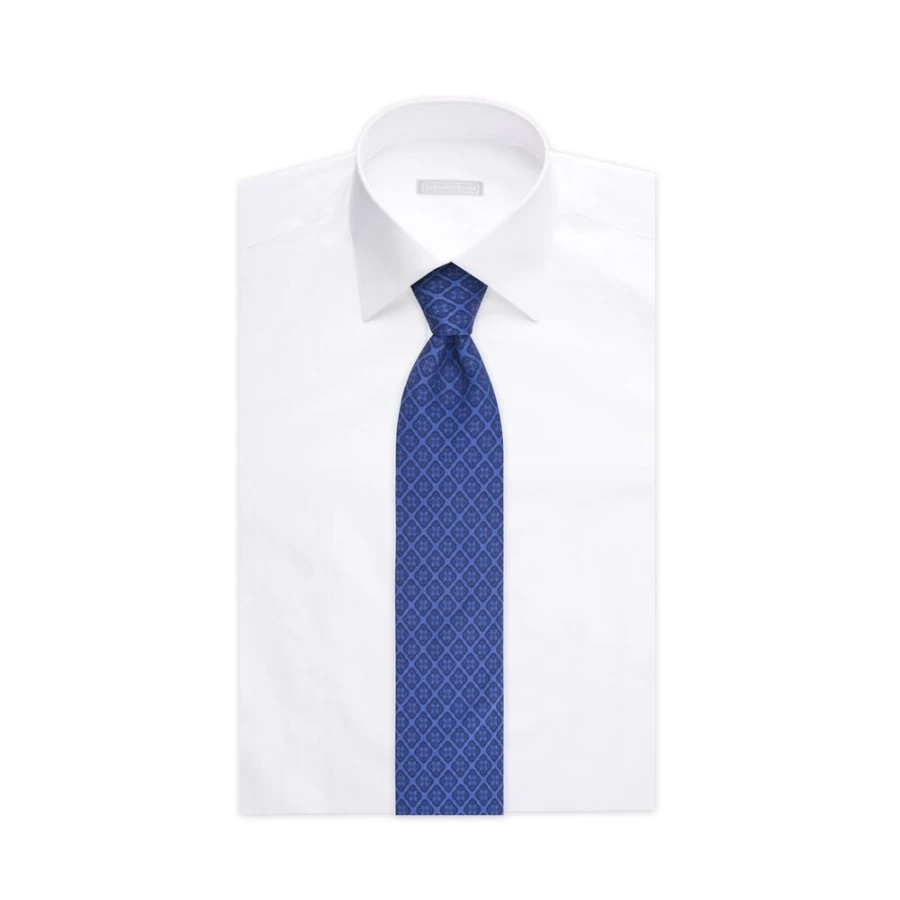 Stefano Ricci Luxury Silk Twill Tie Handcrafted Printed Design for Men