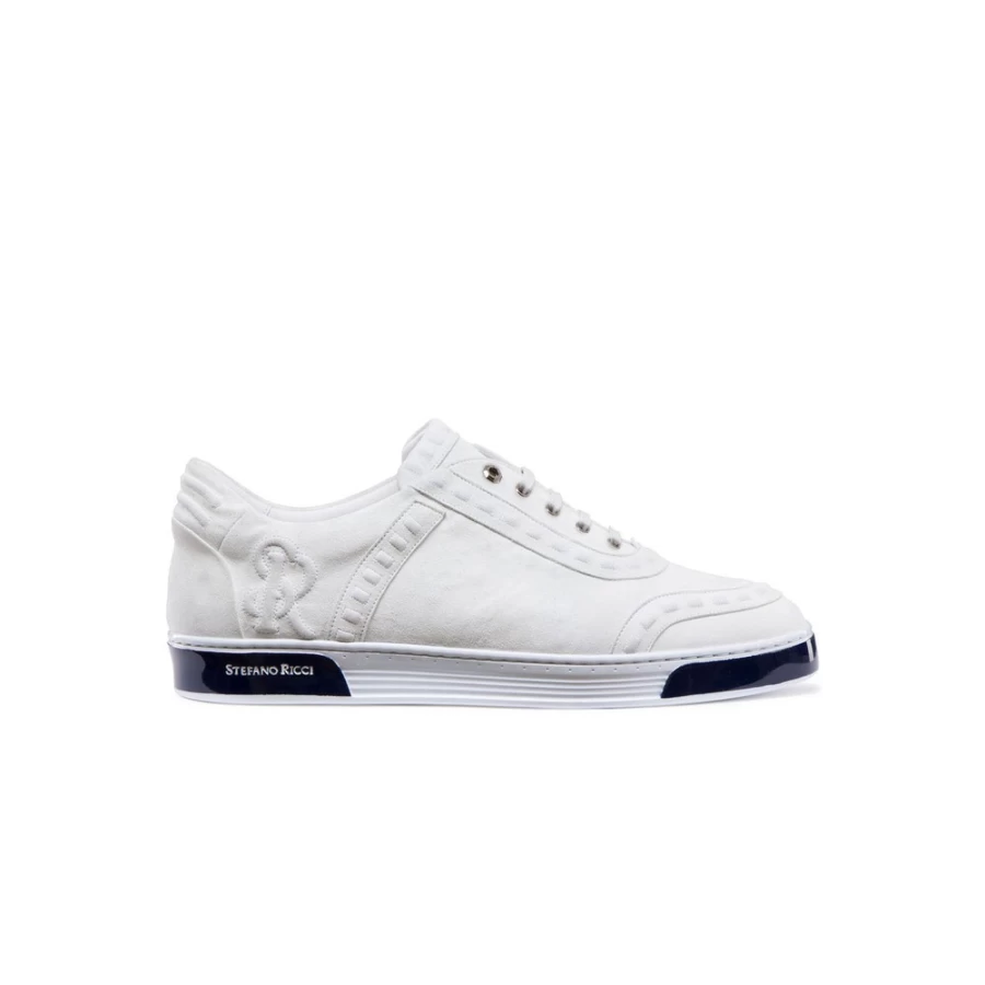 Stefano Ricci Luxury Suede Sneakers for Men | Premium Italian Designer Shoes
