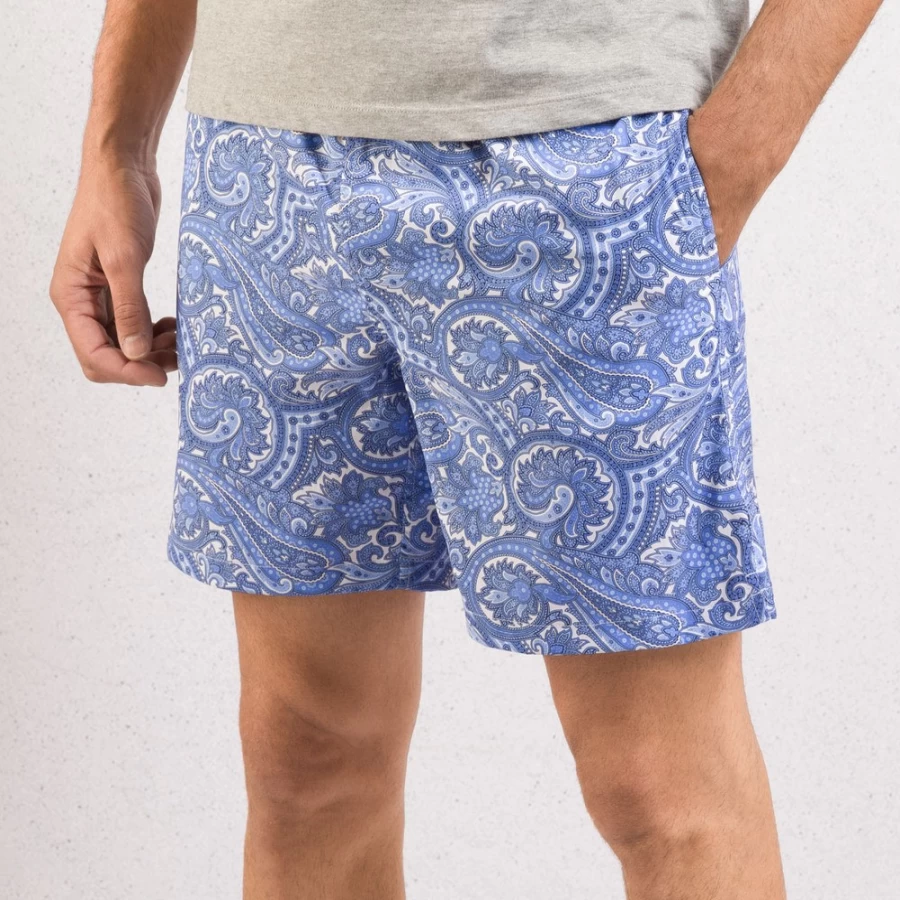 Stefano Ricci Men's Luxury Swim Shorts - Premium Quick-Dry Beach Shorts for Swimming & Vacation