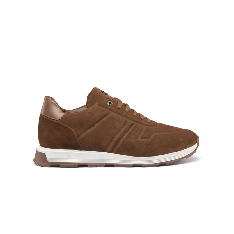 Stefano Ricci Luxury Suede & Calfskin Leather Men's Sneakers – Premium Italian Designer Shoes