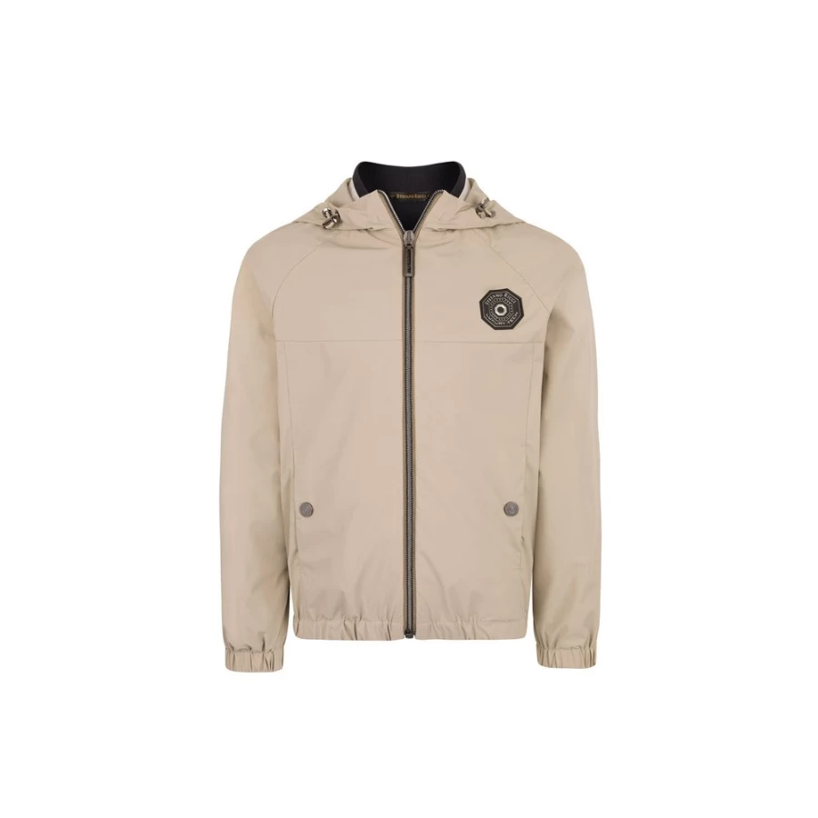 Stefano Ricci Junior Hooded Blouson Jacket for Kids | Premium Luxury Outerwear