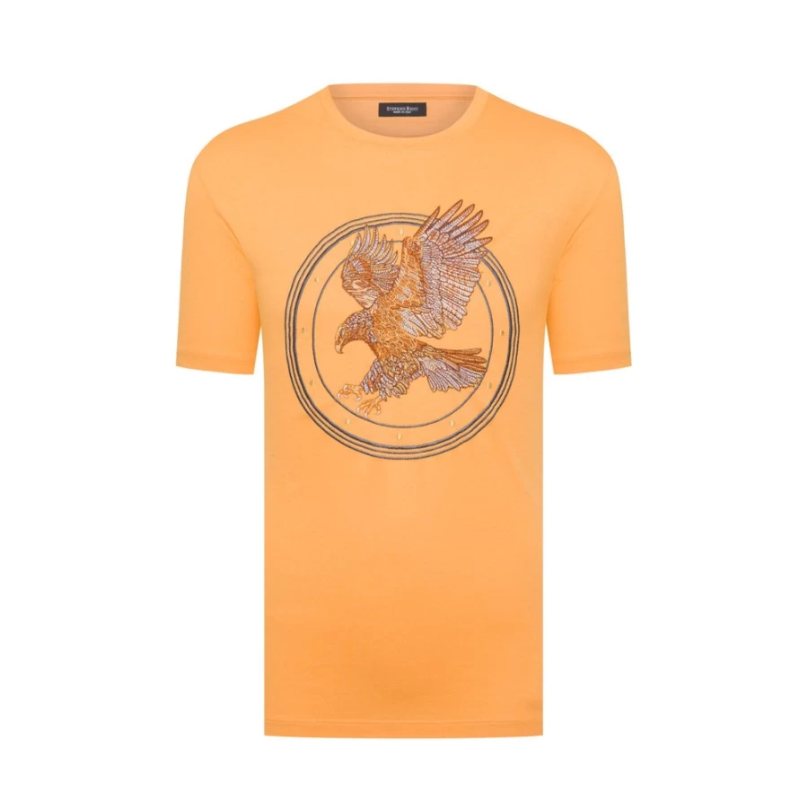 "Stefano Ricci Luxury Men's Premium Cotton T-Shirt"