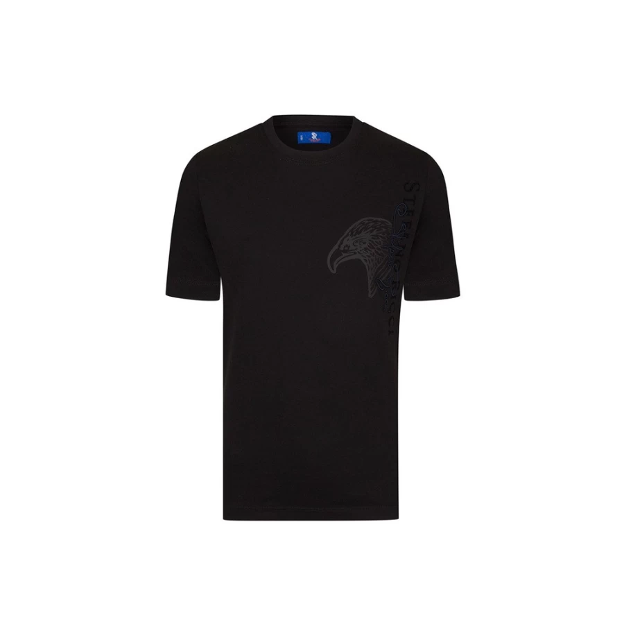 Stefano Ricci Junior Crew Neck Cotton T-Shirt for Boys - Classic Fit Casual Tee