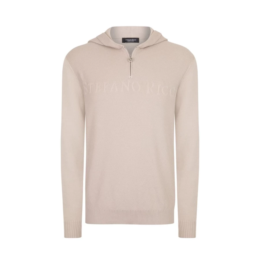 Stefano Ricci Men's Premium Hooded Sweatshirt in F22124_219 Color