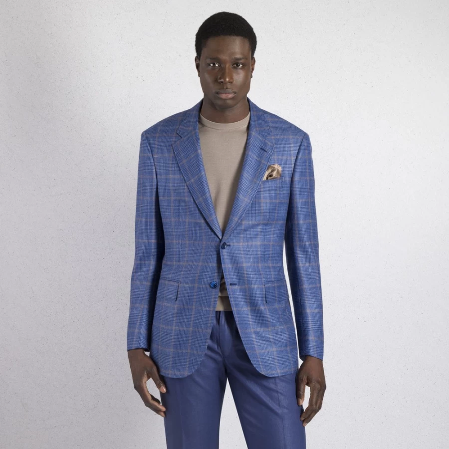 Stefano Ricci Men's Two-Button Fiesole Jacket – Premium Luxury Blazer