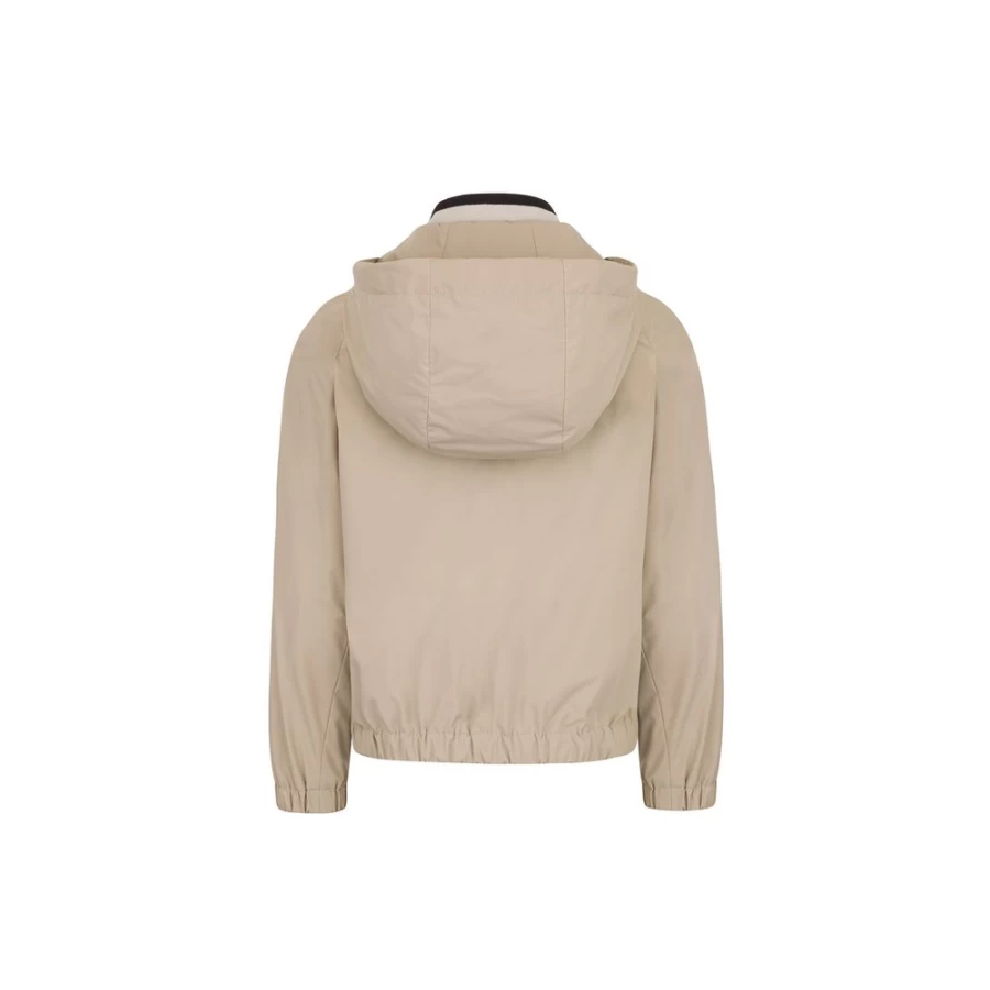 Stefano Ricci Junior Hooded Blouson Jacket for Kids | Premium Luxury Outerwear