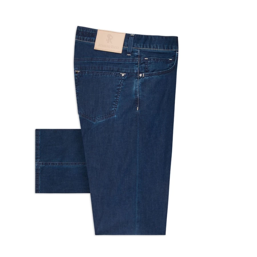 "Stefano Ricci Men's Premium Luxury Jeans for Style & Comfort"