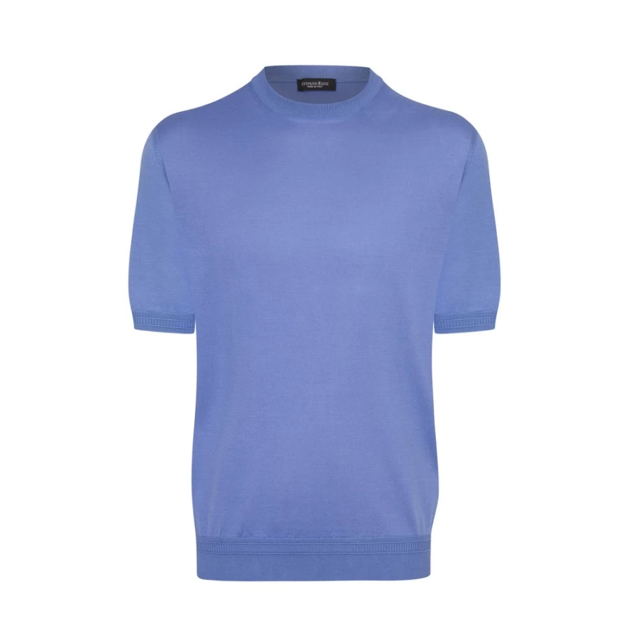 Stefano Ricci Men's Silk Crewneck Sweater in Elegant Color F23101_546