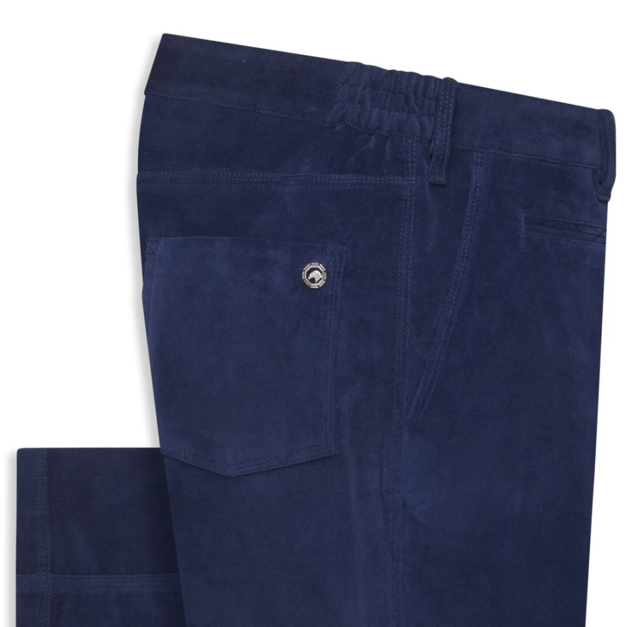 "Stefano Ricci Men's Velveteen Trousers in Color B069 | Luxury Velvet Pants for Men"