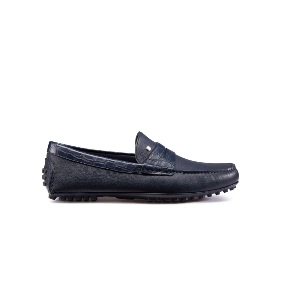 Stefano Ricci Men's B013 Luxury Driving Loafers - Premium Italian Leather Slip-On Shoes for Men