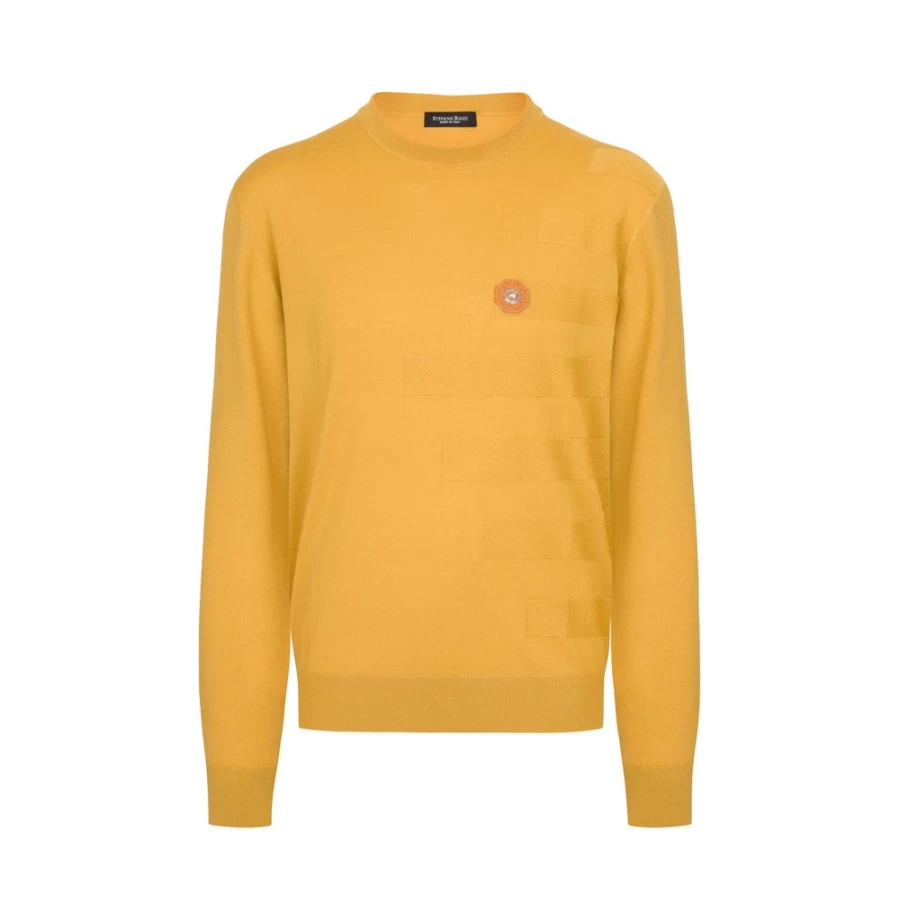 Stefano Ricci Men's Crew Neck Sweater in Elegant Color E23301_2299