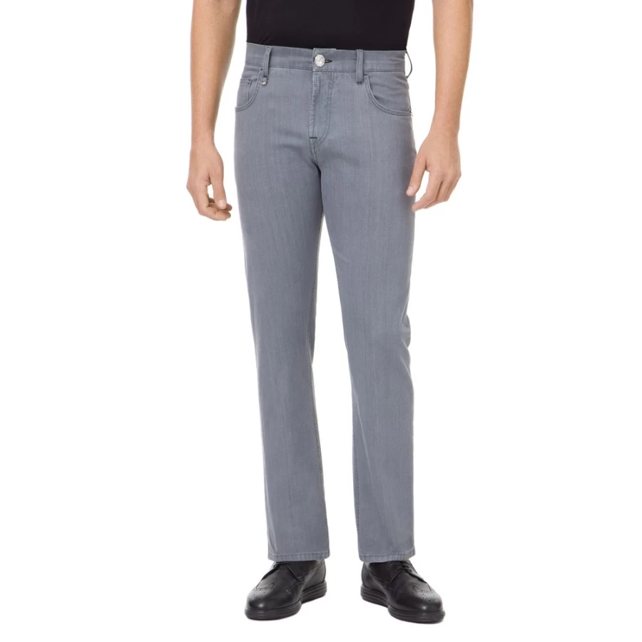 Stefano Ricci Men's Slim Fit Jeans - Premium Tailored Denim for a Stylish Look