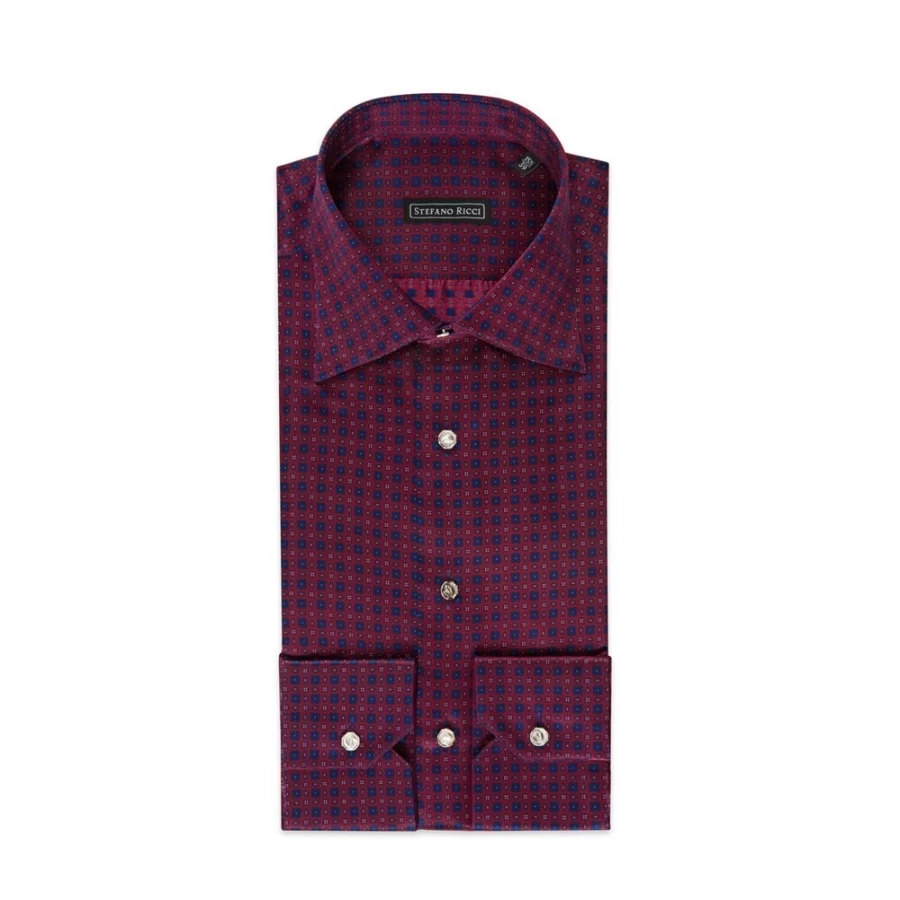 Stefano Ricci Men's Handmade Recanati Shirt – Luxury Italian Dress Shirt