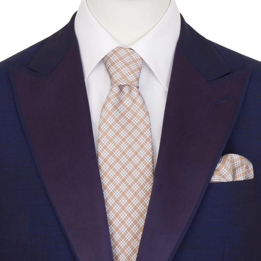 Stefano Ricci Luxury Hand-Printed Silk Tie Set in Elegant Color 39103_009