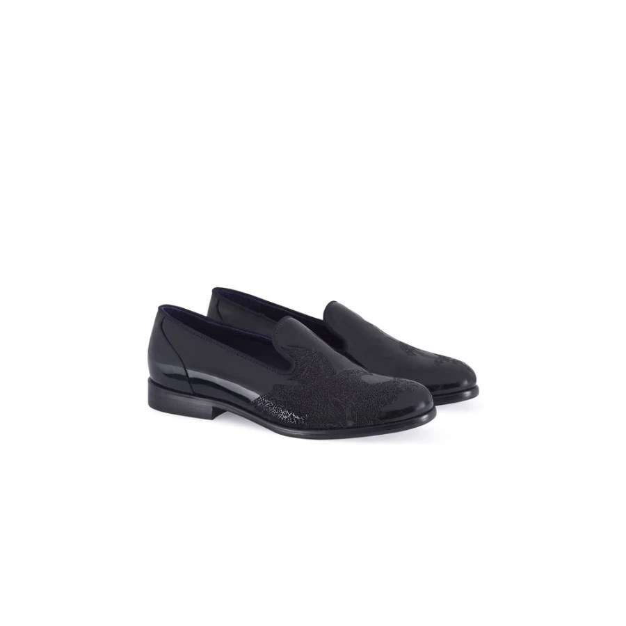 Stefano Ricci Junior Patent Calfskin Dress Shoes for Boys Luxury Italian Leather Formal Footwear