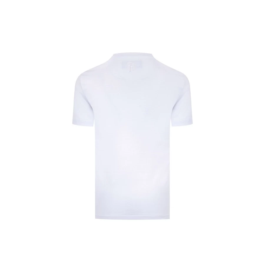 Stefano Ricci Junior Crew Neck T-Shirt in Color W000 | Classic Fit Cotton Tee for Boys