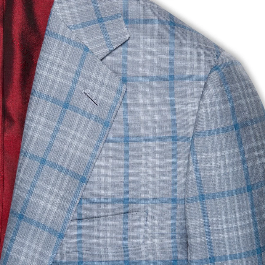"Stefano Ricci Men's Two Button Iconic Sartorial Jacket – Premium Luxury Blazer"