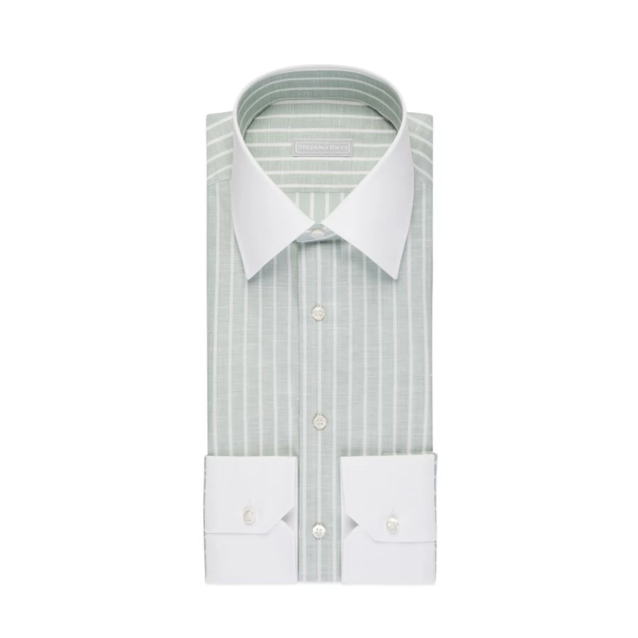 "Stefano Ricci Men's Handmade Roma Shirt – Premium Luxury Designer Wear"