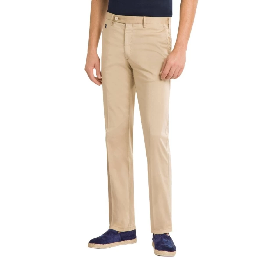 Stefano Ricci Men's M027 Chino Casual Trousers for Stylish Comfort