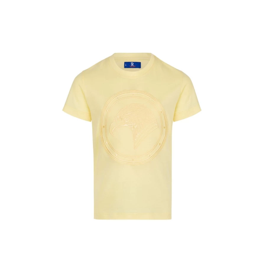 Stefano Ricci Junior Crewneck T-Shirt for Boys - Premium Cotton Comfort Fit