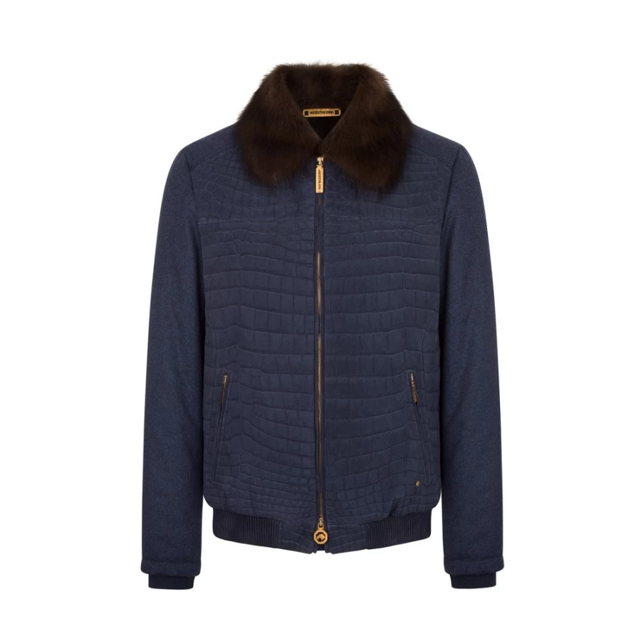 "Stefano Ricci Men's Luxury Blouson Jacket | Premium Designer Outerwear"