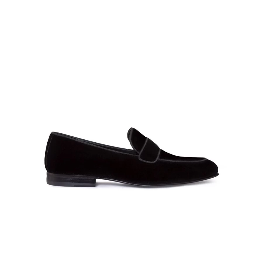 Stefano Ricci Luxury Velvet Dress Shoes for Men - Elegant Formal Footwear
