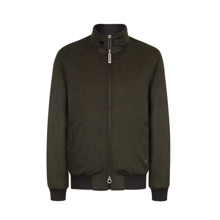 Stefano Ricci Men's Cashmere & Suede Blouson Jacket in Beige (Co66Hc_6370)