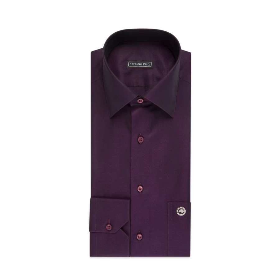 "Stefano Ricci Men's Handmade Torino Shirt – Luxury Italian Dress Shirt"